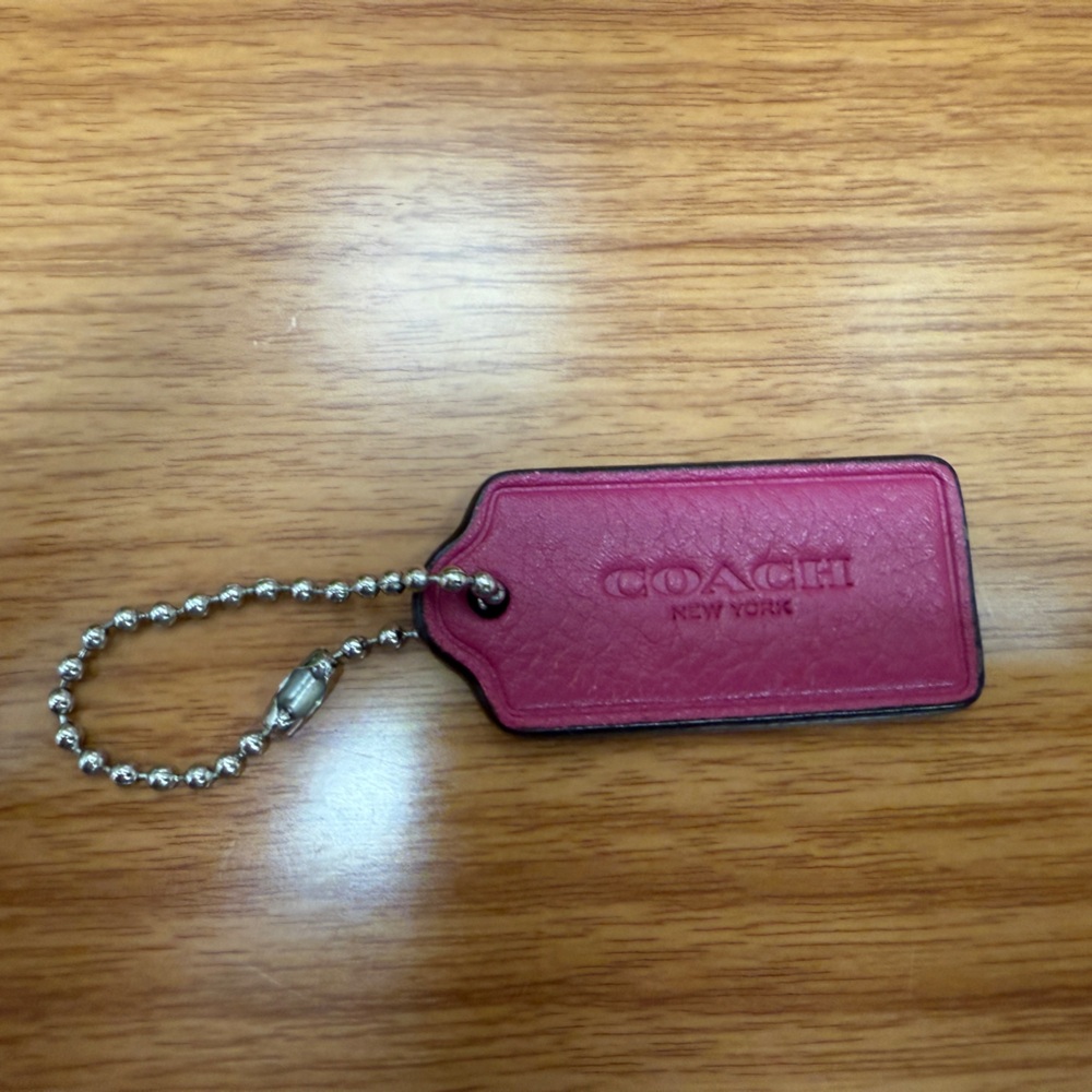 Coach Leather Hangtags